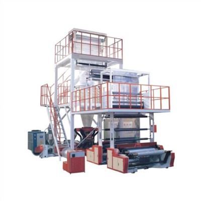 Three-layer Co-extruded Rotary Film Blowing Machine